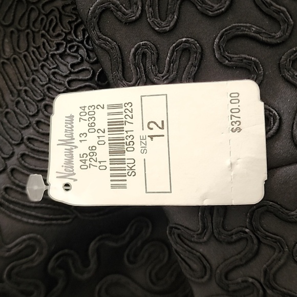 NWT Sue Wong Black Embroidered and Sequined Button Front Jacket Size 12 - Picture 16 of 17